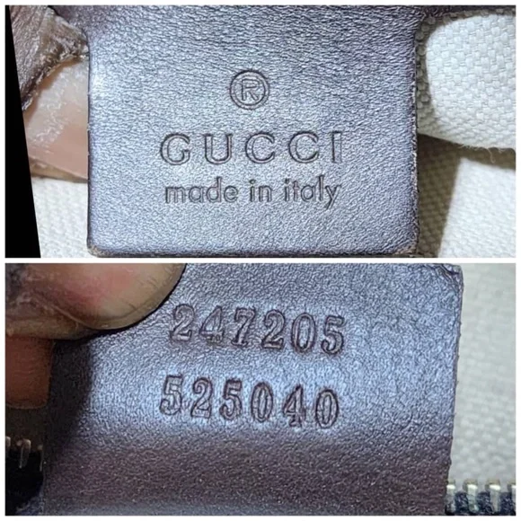 Authentic Gucci GG Canvas Leather Medium Vintage Web Boston Satchel Bag Brown/Be - Picture 8 of 16